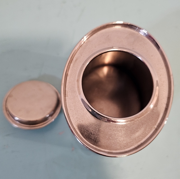 Silver Plated Smaller Coffee Tin 💜 - Picture 2 of 4